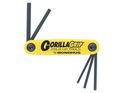 3/16-3/8 inch GorillaGrip egyenesvégű összecsukható imbuszkulcs készlet HF5 - Bondhus - 12585