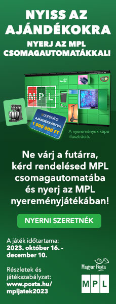 NYISS AZ AJÁNDÉKOKRA! Használd most az MPL csomagautomatákat rendelésed átvételére és nyerj!